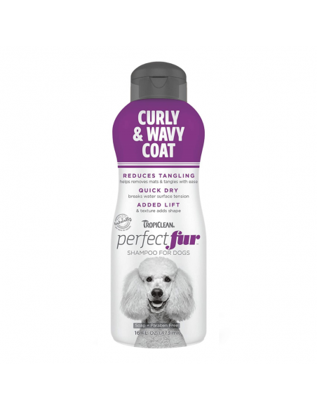 TropiClean Σαμπουάν Σκύλου Perfect Fur Curly & Wavy 473ml TropiClean Σαμπουάν Σκύλου Perfect Fur Curly & Wavy 473ml