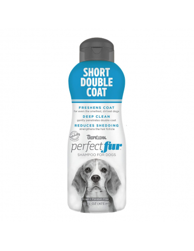 TropiClean Σαμπουάν Σκύλου Perfect Fur Short Double 473ml