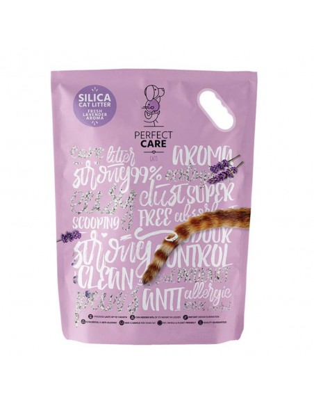 Perfect Care Silica Άμμος Γάτας Λεβάντα 5.8lt Perfect Care Silica Άμμος Γάτας Λεβάντα 5.8lt