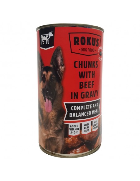 Rokus Κονσέρβα Σκύλου Με Μοσχάρι 1240gr Rokus Κονσέρβα Σκύλου Με Μοσχάρι 1240gr