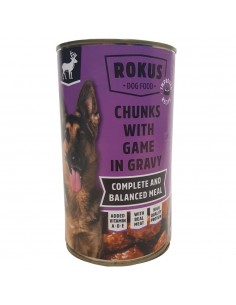 Rokus Κονσέρβα Σκύλου Με Κυνήγι 1240gr