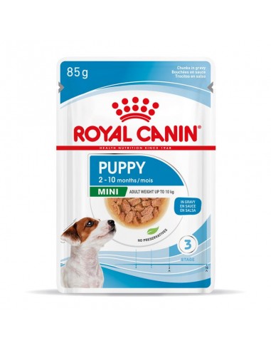 Royal Canin Dog Size Health Nutrition Wet Mini Puppy Φακελάκι 85gr