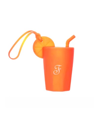 Ferribiella Cocktail Θήκη Για Σακούλες Περισυλλογής Απορριμάτων Πορτοκαλί Neon