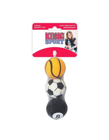 Kong Sport Balls Παιχνίδι Σκύλου Μπάλες 3τεμ.