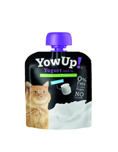 Yow Up Pouch Γιαούρτι Για Γάτες 85gr