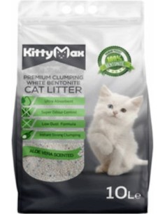 Kitty Max Άμμος Γάτας Με Άρωμα Aloe Vera 10lt